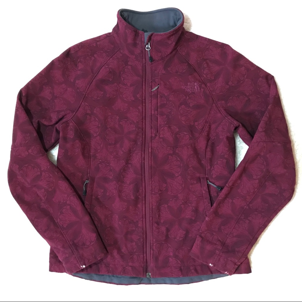 Women’s TNF APEX Floral Maroon Jacket North Face